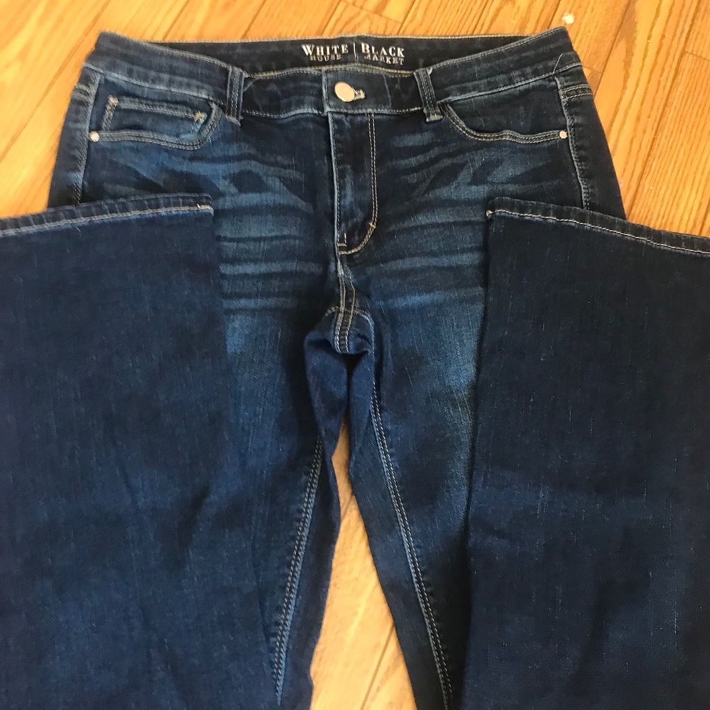 White House Black Market Dark Denim Jeans